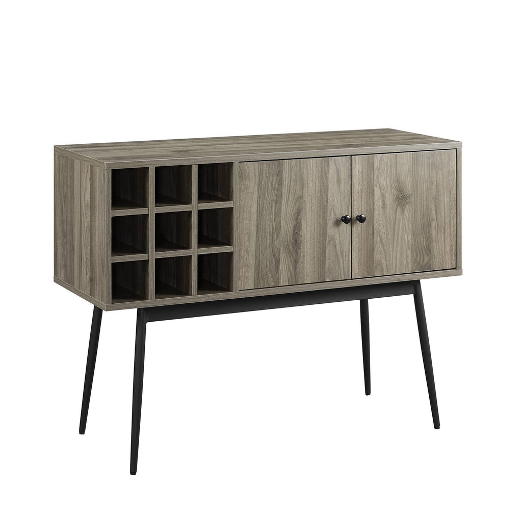 Slate Gray Bar Cabinet W976657