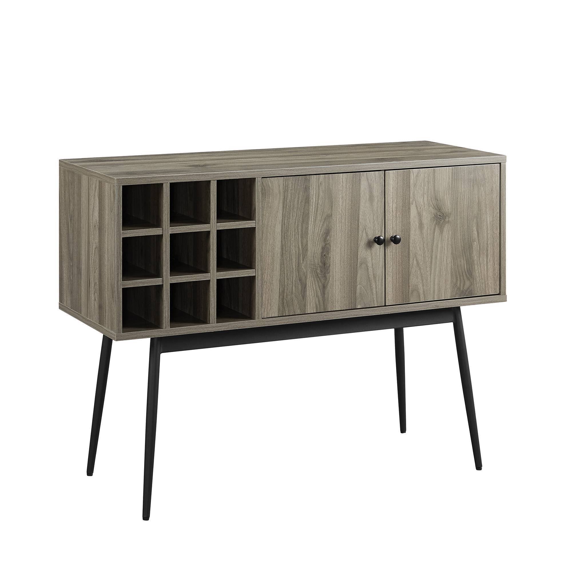 Slate Gray Bar Cabinet W976657