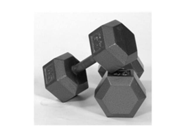 90lb Cast Iron Hex Dumbbell R95633