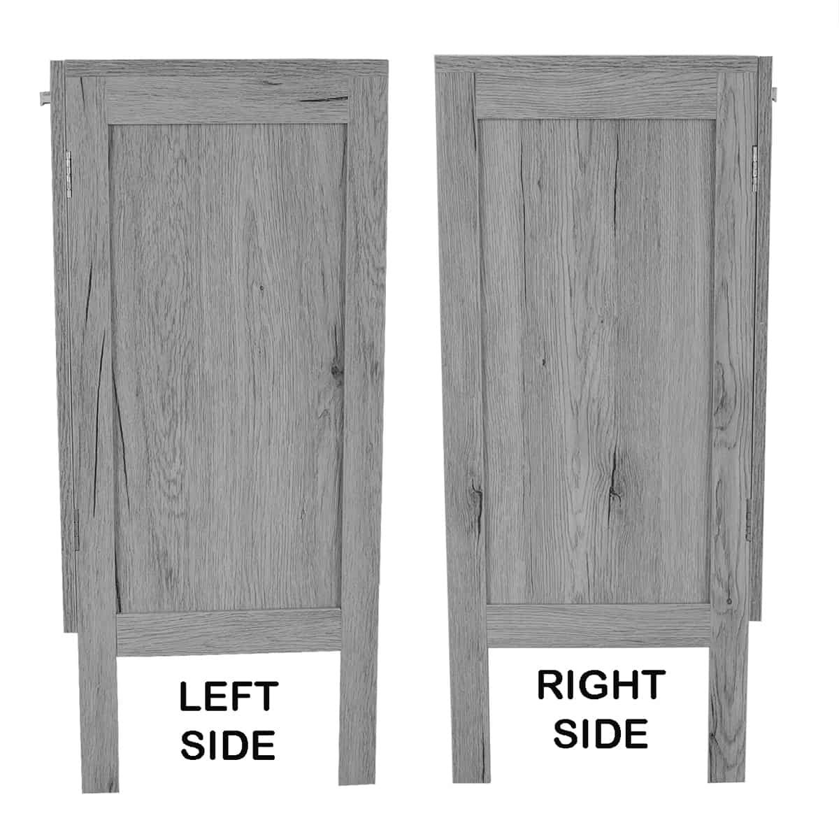 Oslo Gray Oak Under Sink Storage Cabinet O876