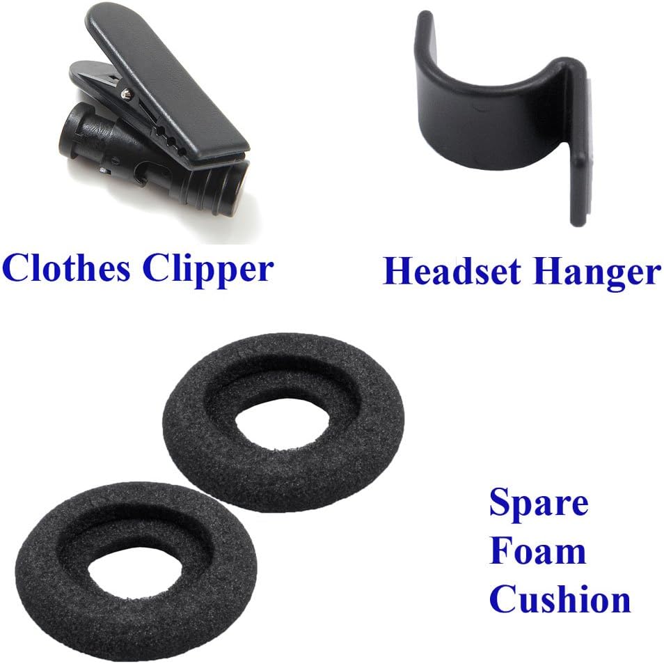 Noise Cancelling Binaural Headset with Quick Disconnect Cord Q16038