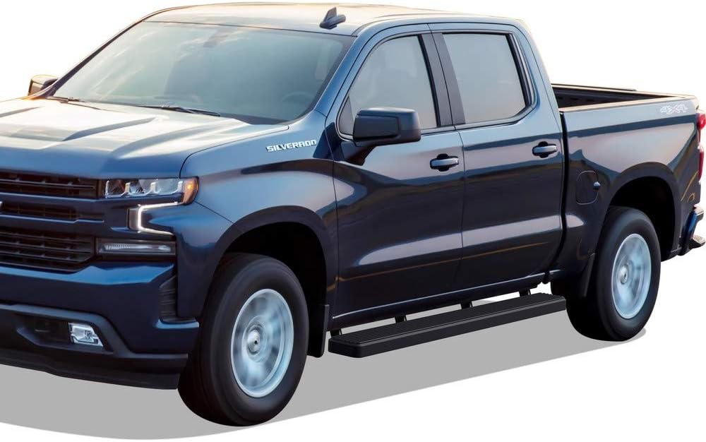6in Black Running Boards X71733