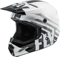 White/Black/Grey Kinetic Helmet D767176