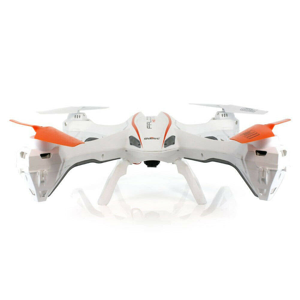 White 4-Channel 6 Axis UFO Drone RC Quadcopter with HD Camera J672440