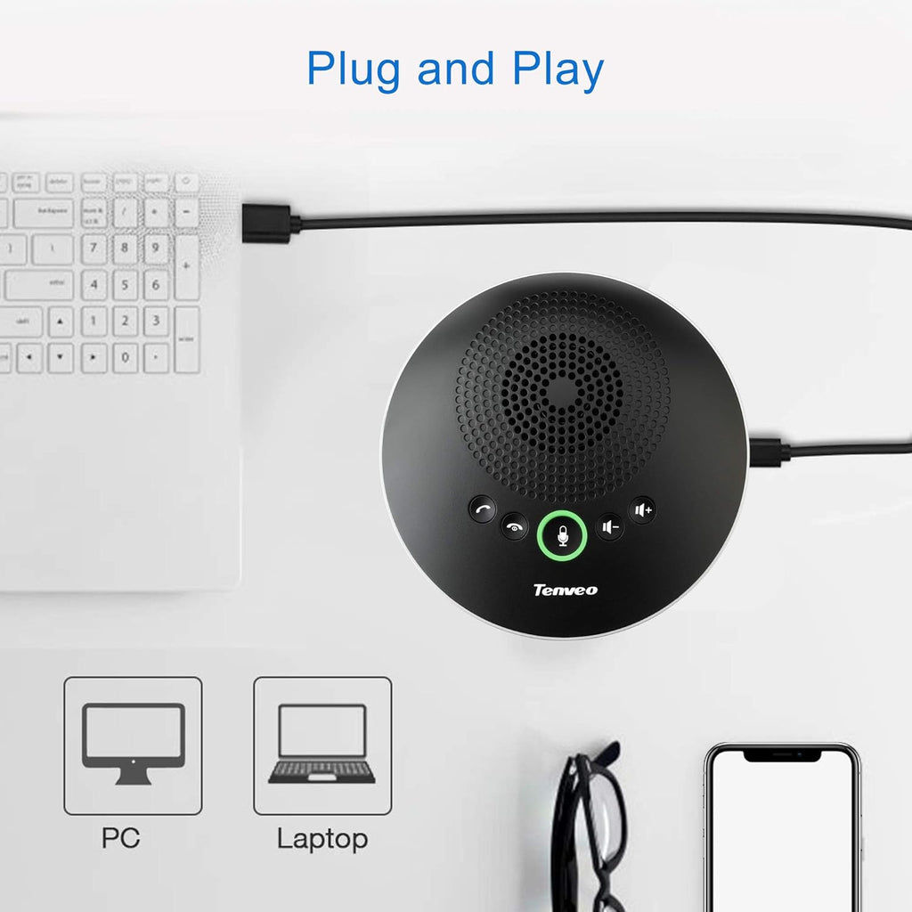Conference Call Speaker USB Speakerphone I59609