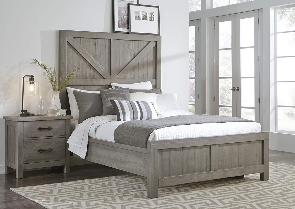 Solid Wood Bed California King B7923