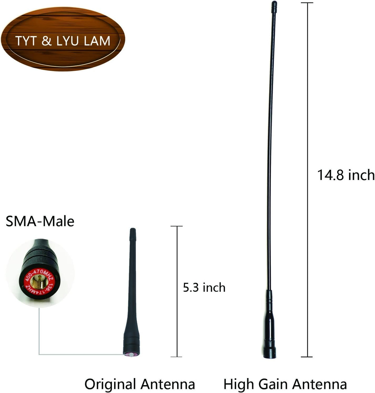 TYT TH-UV88 Ham Radio Handheld Two Way Radio Analog Amateur Dual Band VHF UHF Walkie Talkies for Adults Long Range, Rechargeable, 200 Channels, Scanner, LCD Display, DTMF, CTCSS/DCS, Support Chirp Pack of 2 Z590