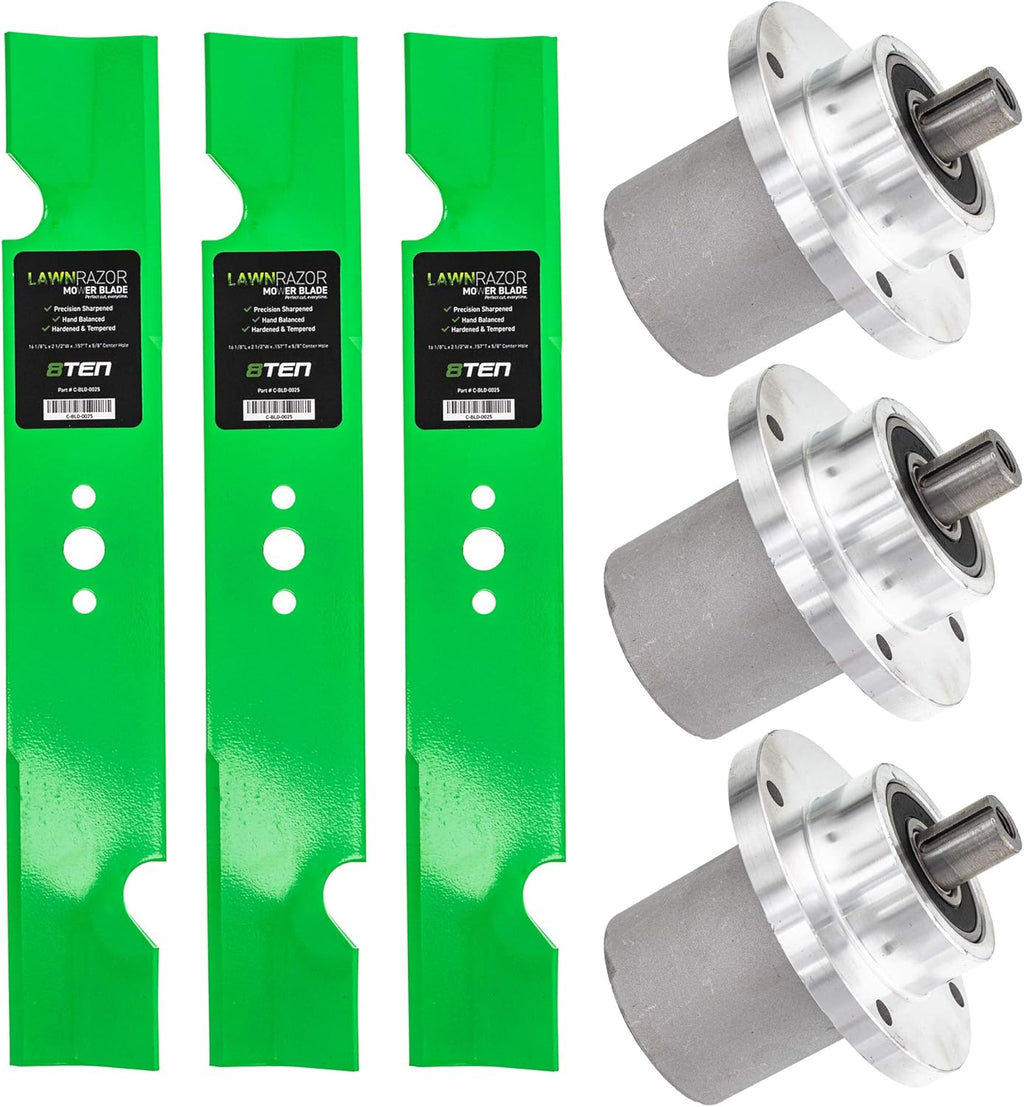 Deck Rebuild Kit for 48 inch Stand-On Mower Blade Spindle M817