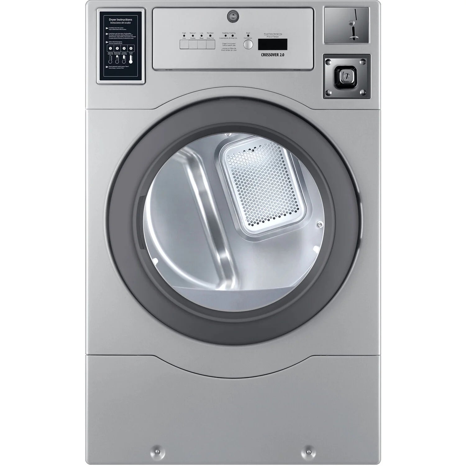 Coin-Operated Gas Dryer with Top Controls S55477