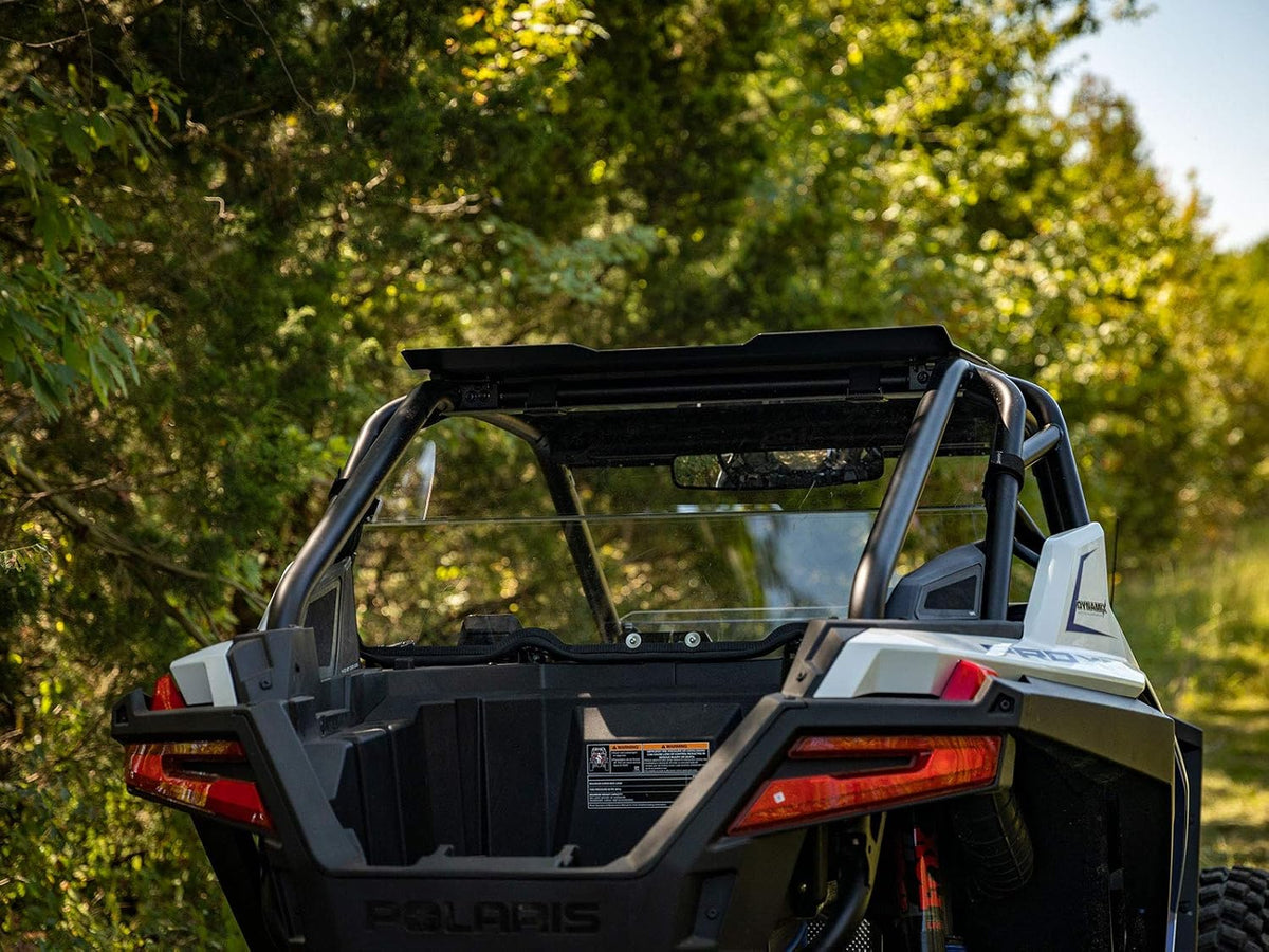 1/4” Clear Polycarbonate Rear Windshield for Polaris RZR PRO XP (2-Seater) Y577701