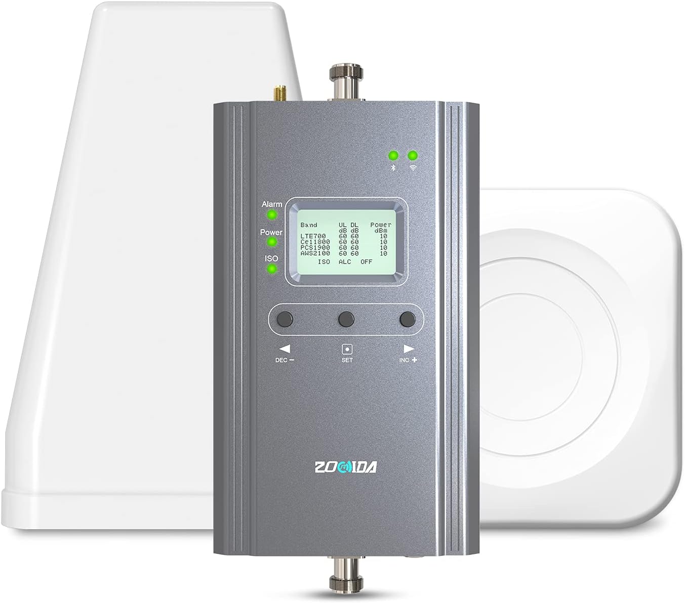 Cell Phone Booster, 4,000 sq ft, 5G Compatible U950148