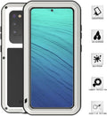 Silver Heavy Duty Aluminum Metal Case for Samsung Galaxy S20 Ultra D4088
