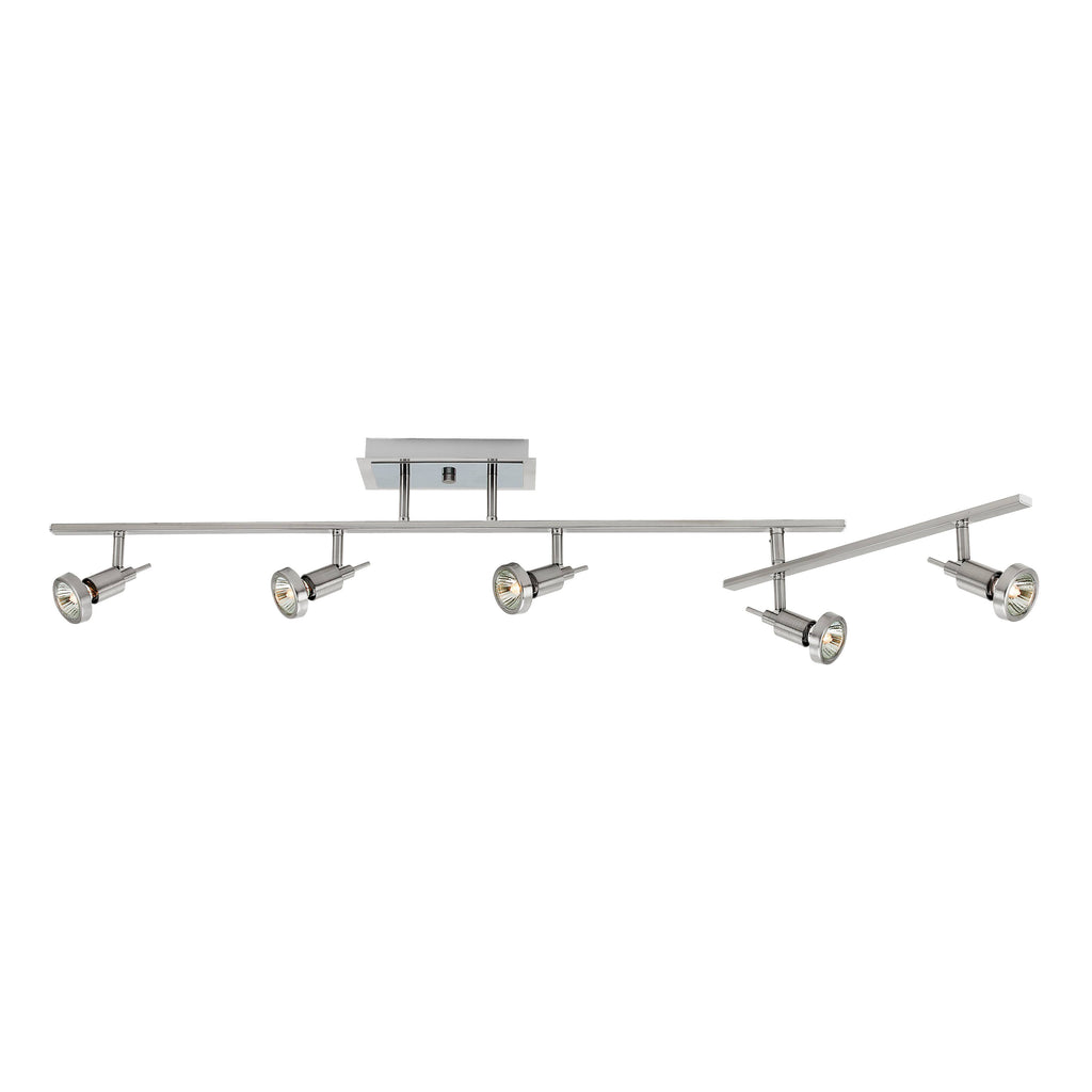 Brushed Steel Flush Mount Light T595568