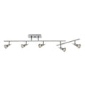 Brushed Steel Flush Mount Light T595568