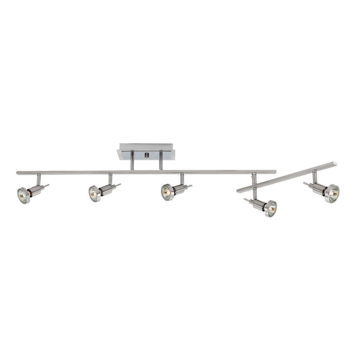 Brushed Steel Flush Mount Light T595568