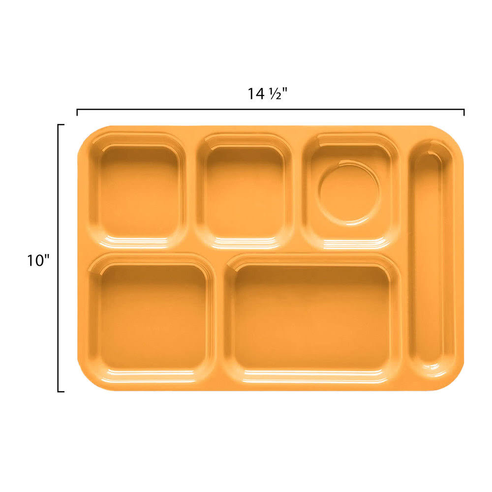 Tropical Yellow Cafeteria Tray G26132