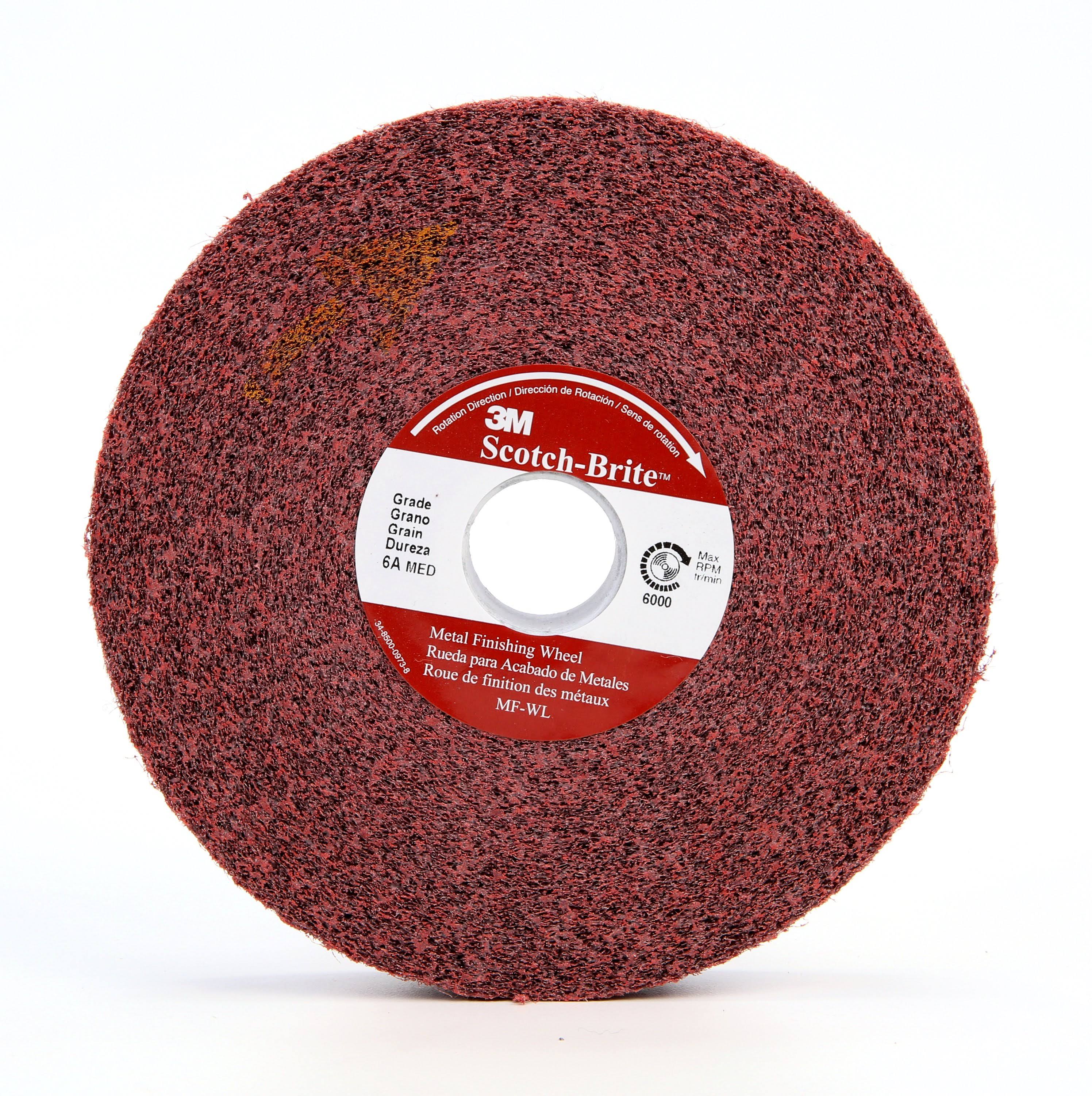 Metal Finishing Wheel, 14 in x 3 in x 8 in O595571