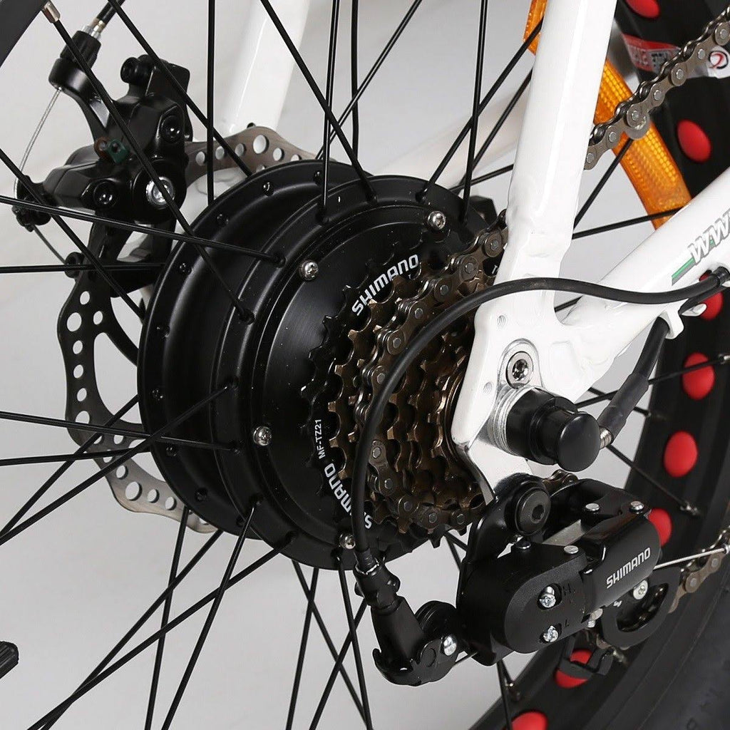 500W Folding Fat Tire Electric Bike W7014