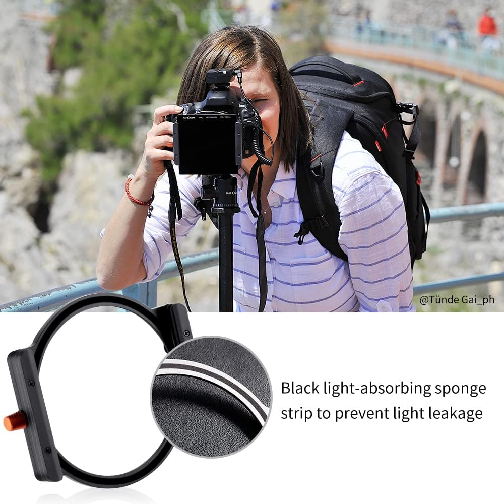 100mm Square ND1000 Filter Kit with Metal Filter Holder and 8 Adapter Rings R992