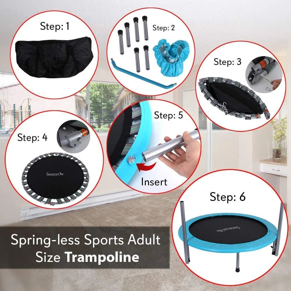 40'' Foldable Round Trampoline B8622