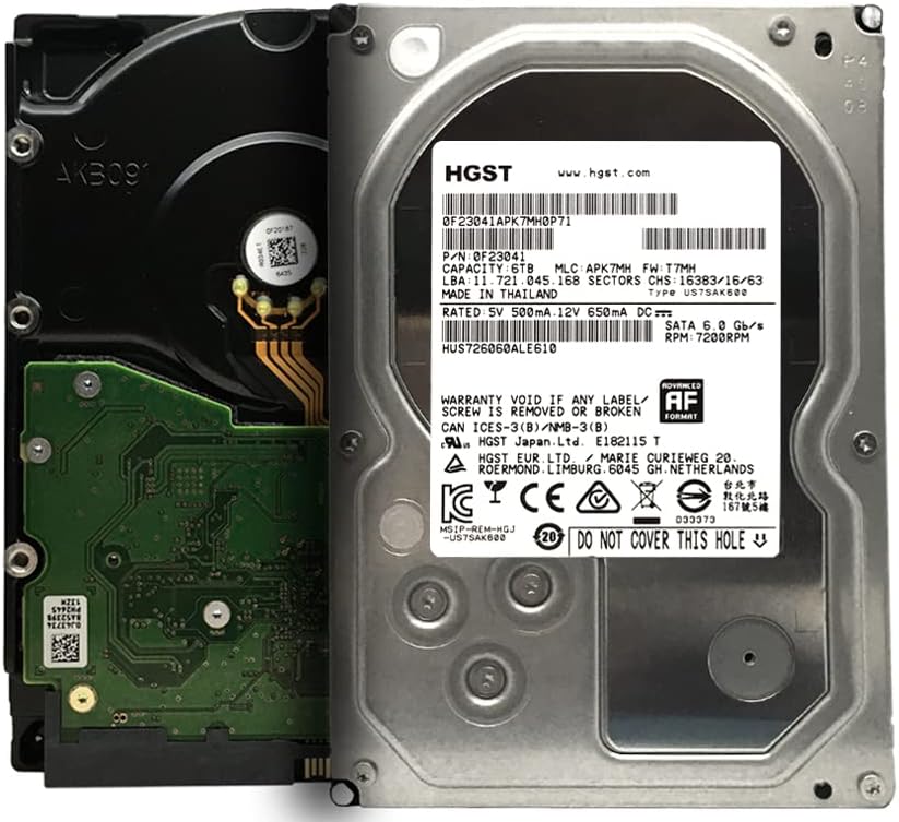 6TB 7200 RPM SATA 6Gb/s 128MB Cache 3.5-Inch Enterprise Hard Drive (Renewed) Pack of 2 I251
