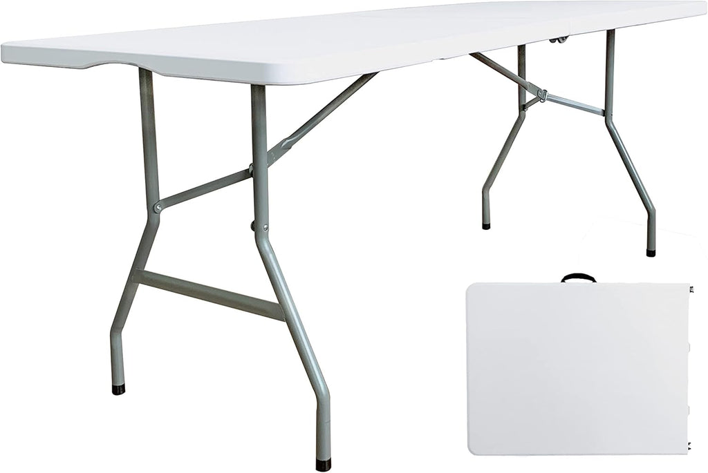 6 Foot Folding Plastic Utility Table G747944