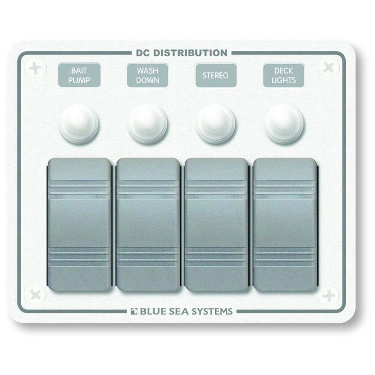 White Horizontal Water Resistant Panel L649702
