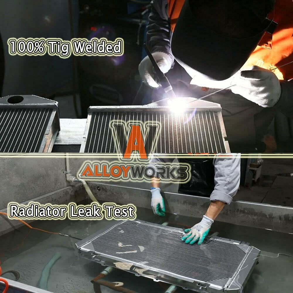Aluminum Radiator for Jeep Wrangler JK 3.6L 3.8L V6 Engines T149