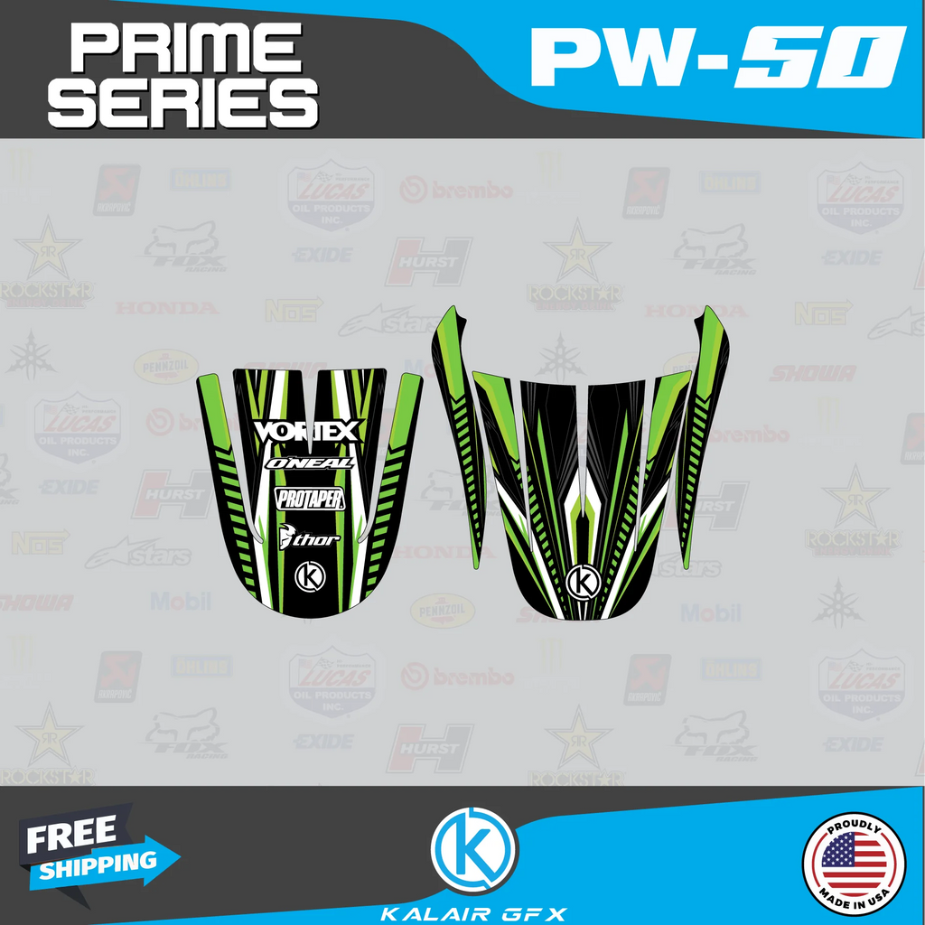 GFX Graphics Kit for Yamaha PW50 H580