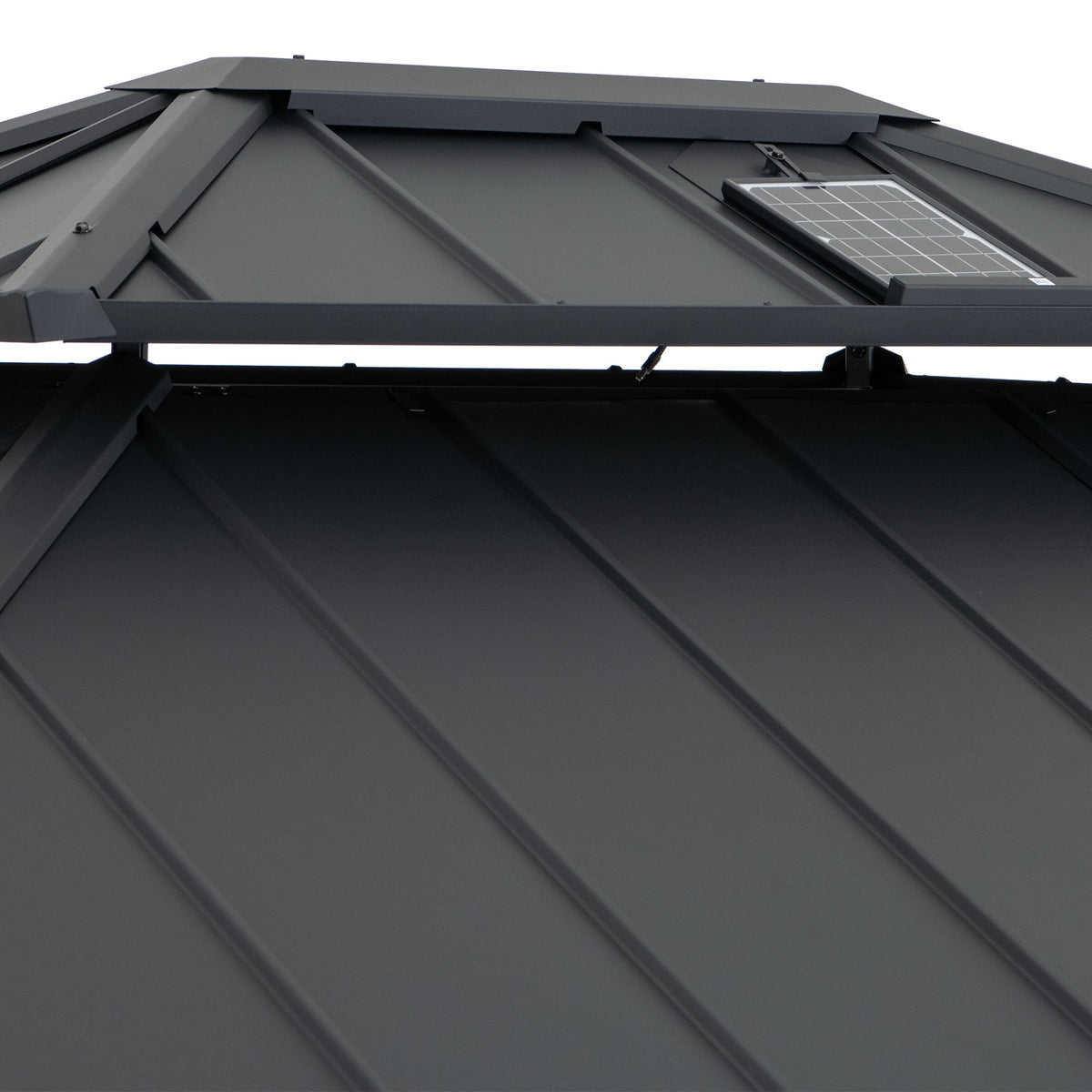 Solar Powered Hardtop Gazebo M6453