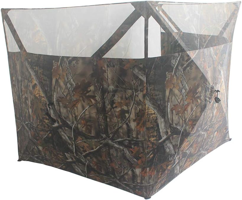 Camouflage Pop Up 3-Sided Ground Hunting Blind V735