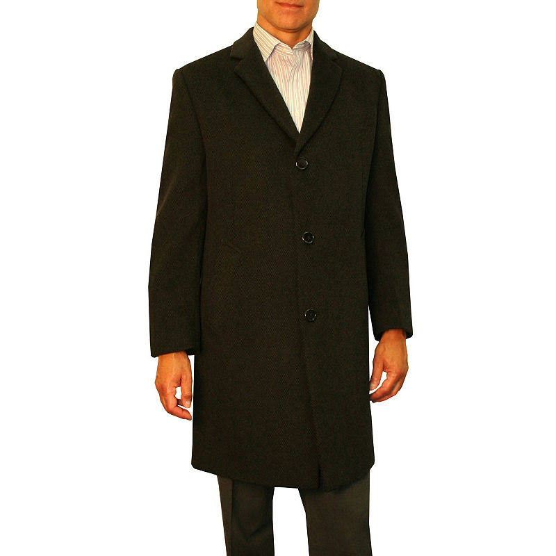 Wool-Blend Top Coat Q4429