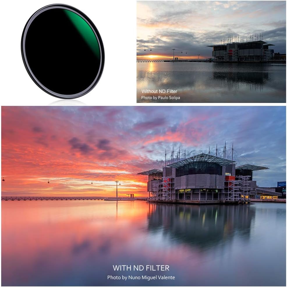 52mm ND8 ND64 CPL Circular Polarizer Filter Set with Multi-Layer Coatings J14022