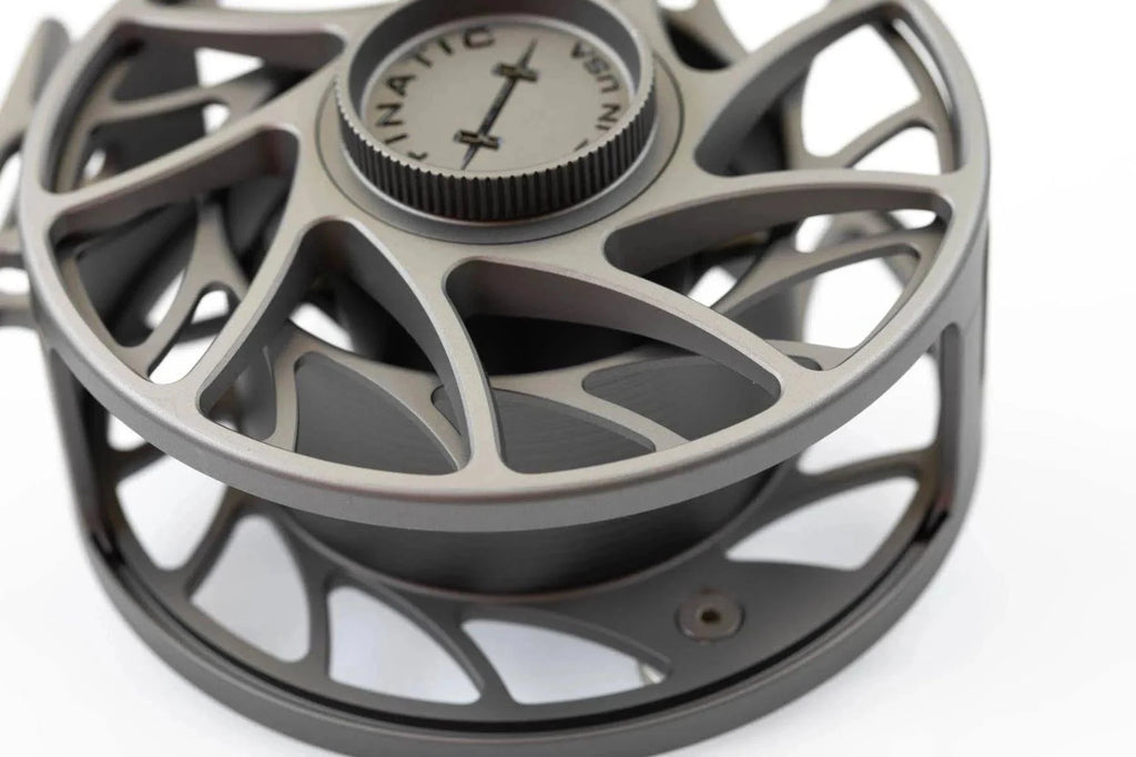 Gray/Black Large Arbor Fly Reel T130
