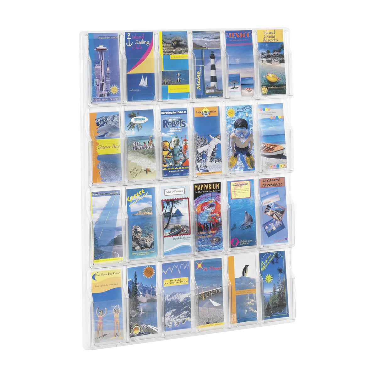 Clear Pamphlet Display Q4189