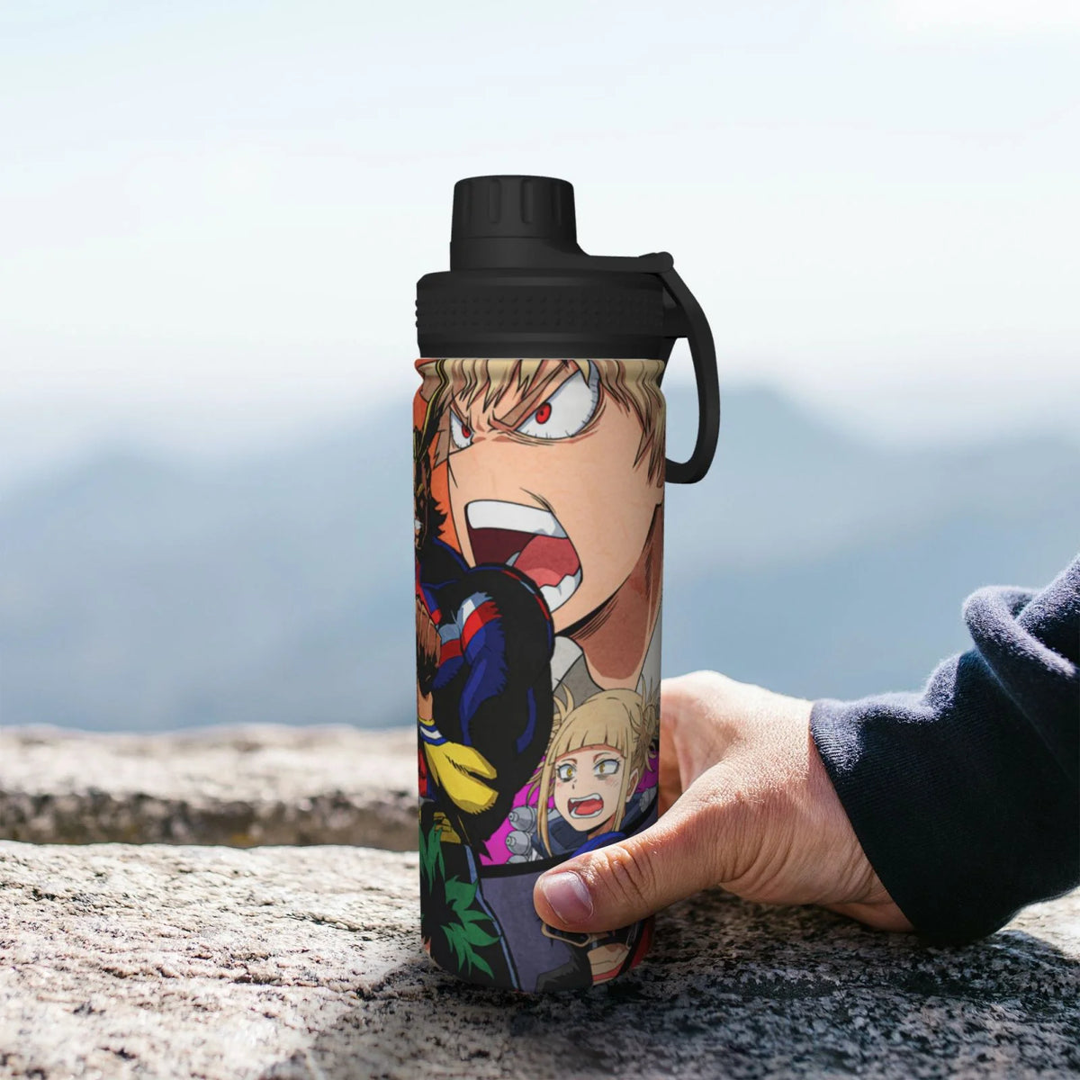 18OZ Insulated Stainless Steel Water Bottle Q586
