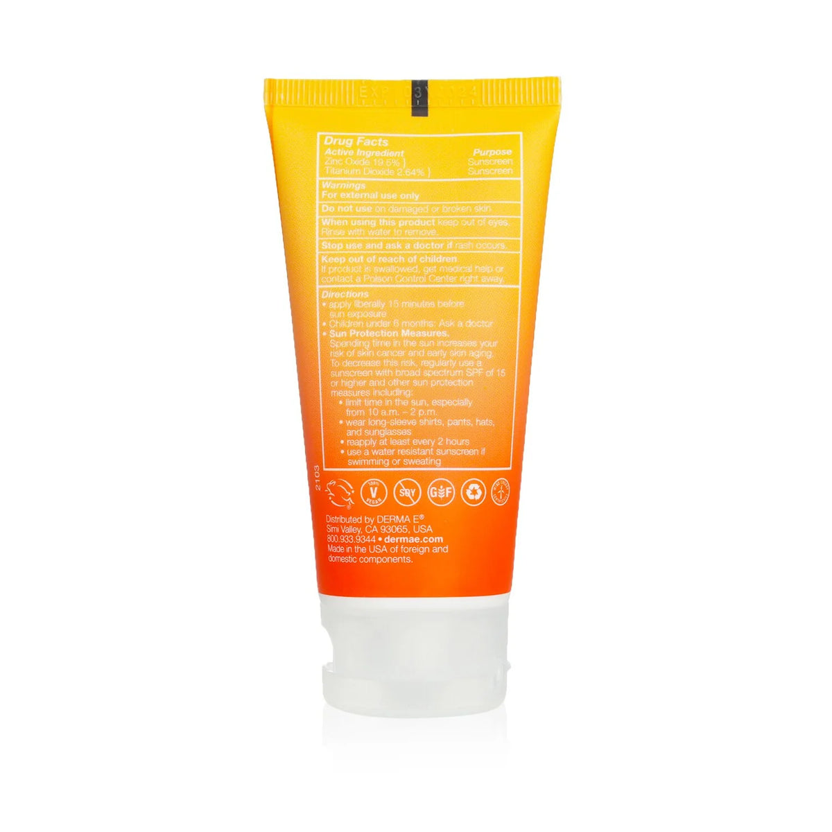 Clear Zinc Oil Free Sunscreen SPF 30 Face 56g/2oz S1059
