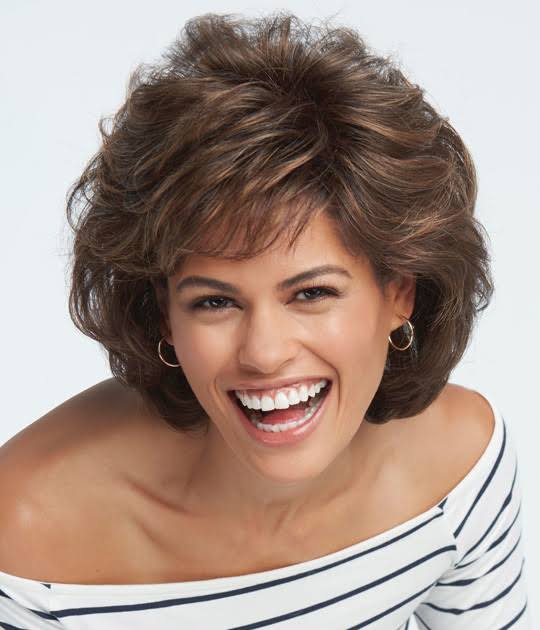 Large Synthetic Wig, Dark Cinnamon Q44560