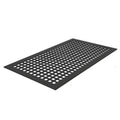 Black Steel Grille with Mounting Holes E143