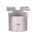 Titanium Liquid Spirit Stove with Cross Stand Rack Q4152