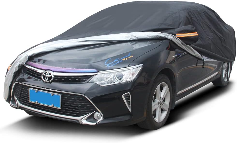 420D Nylon Oxford Waterproof Car Cover J9554