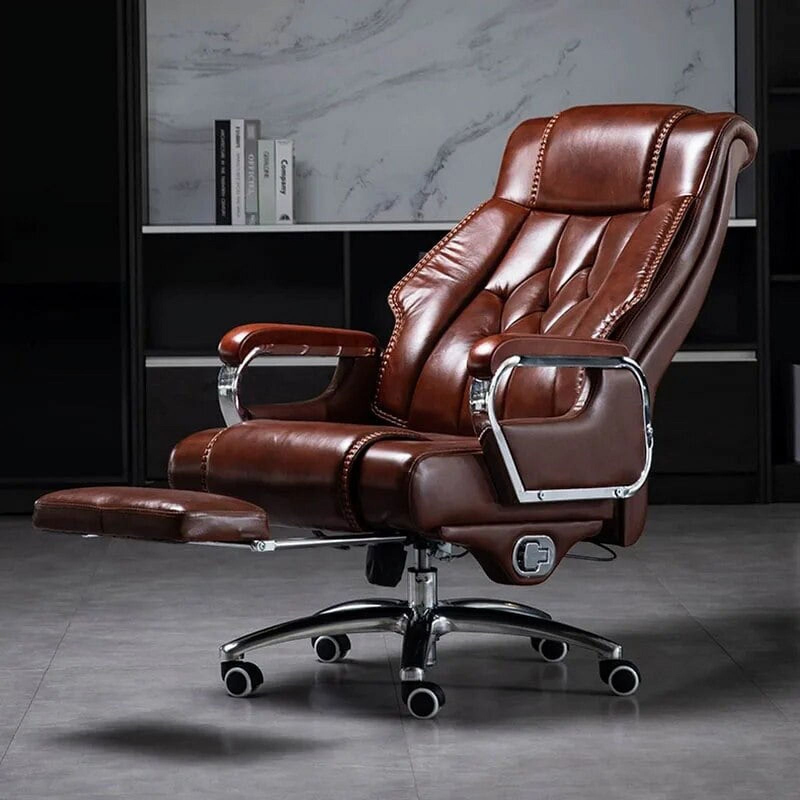 Black Metal Legs Executive Lounge Chair W7314