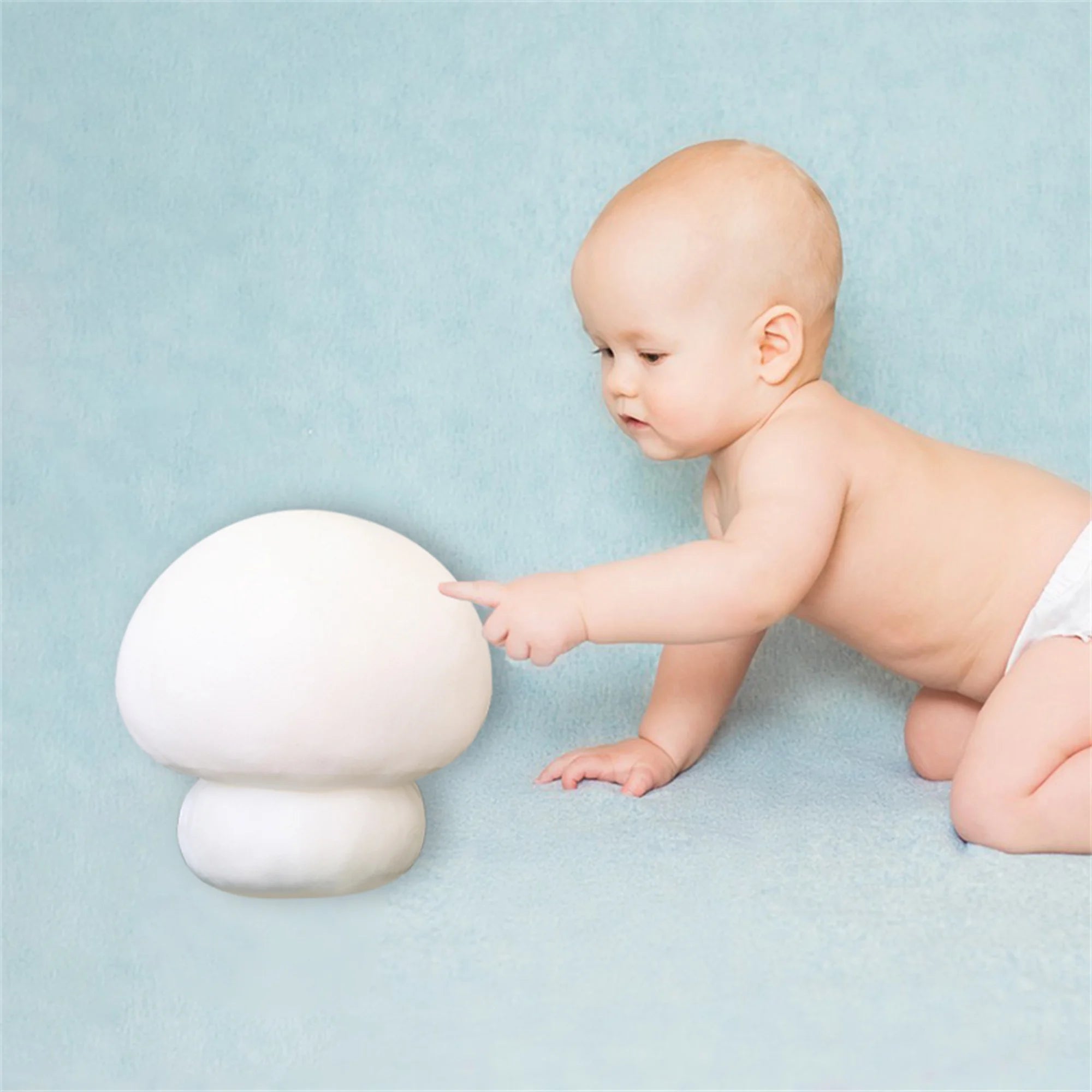 Cute Mushroom Shaped Plush Toy Stuffed Doll N2675