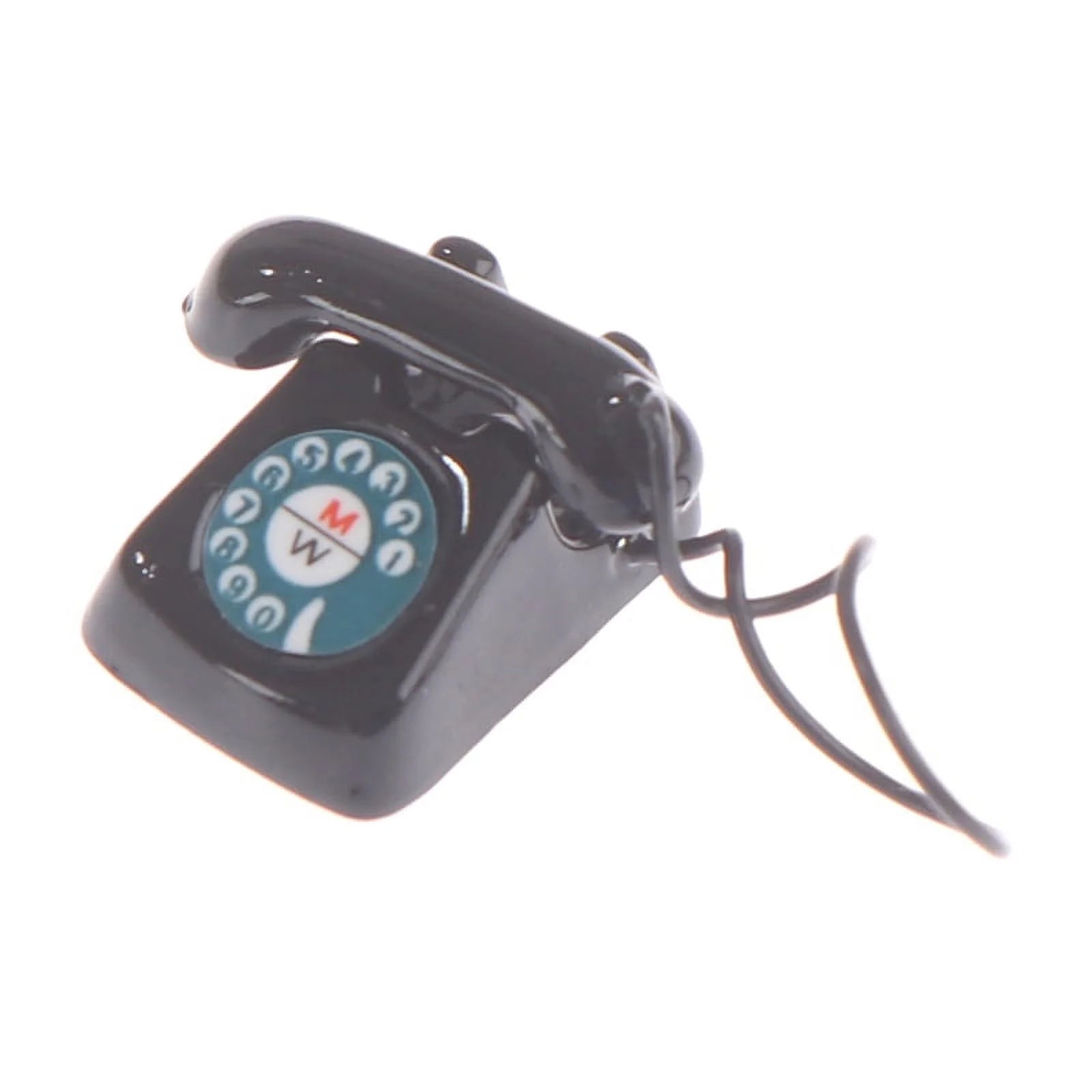 Retro Dollhouse Miniature Telephone Kids Toys M7692