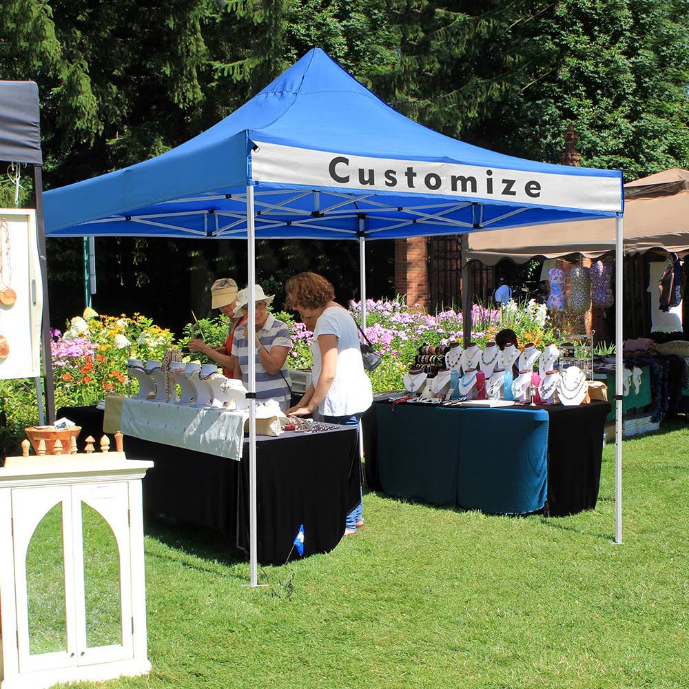 10x10 ft Pop Up Canopy Tent with Roller Bag X606