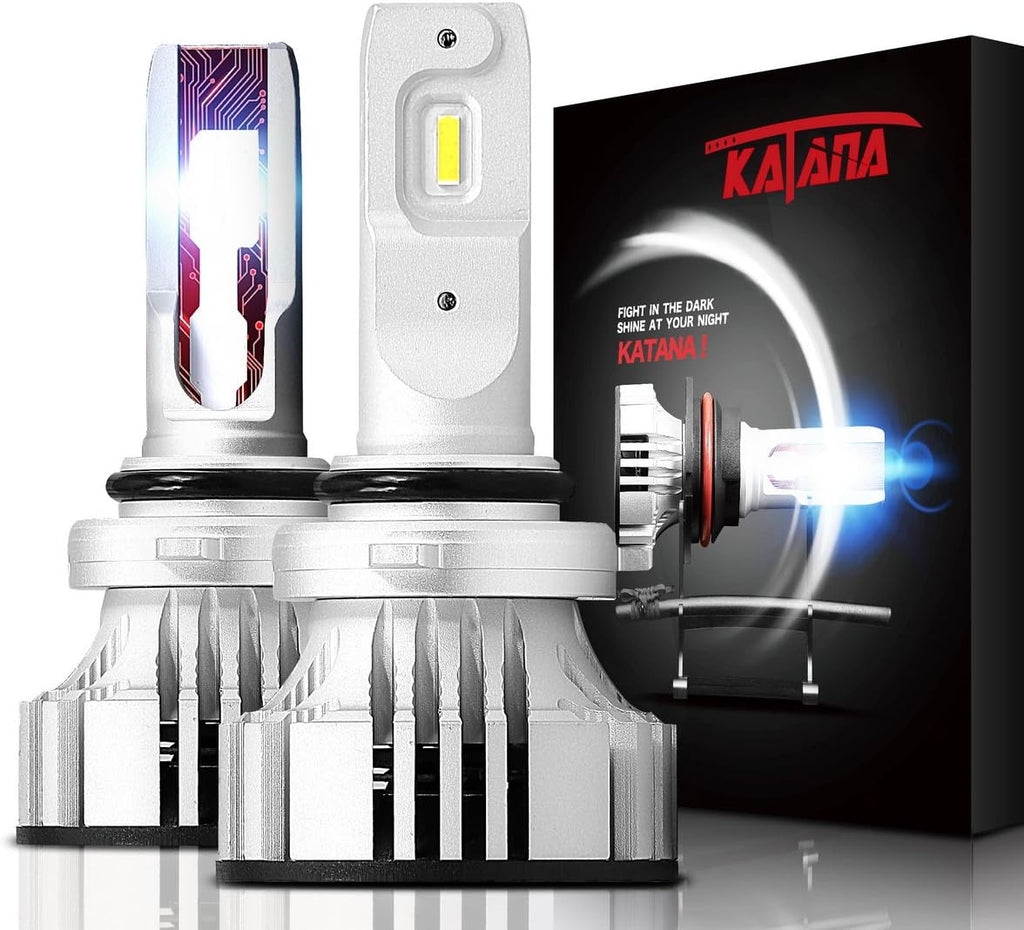 HB4 LED Headlight Bulbs, 12000LM 72W 6500K, Pack of 2 J11965