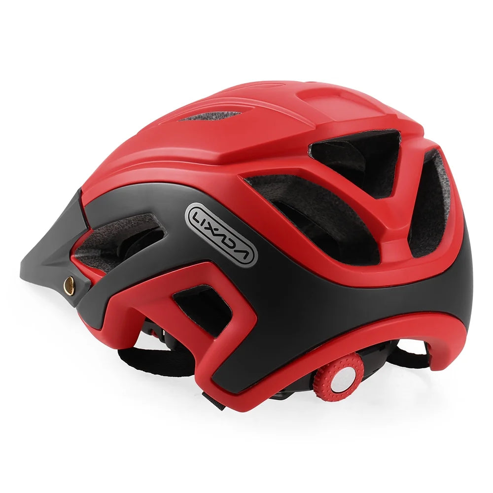 Lightweight Cycling Helmet with Detachable Visor, 16 Vents P323