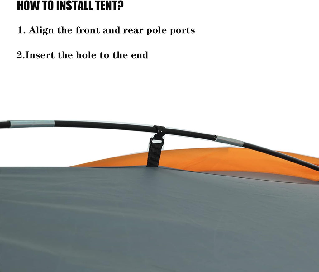 Waterproof Double-Layer Truck Bed Tent for 2 Persons T17383