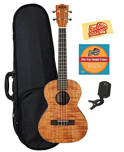 Tenor Ukulele Bundle with Hard Case and Tuner Q10323