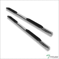 4" Oval Polished Stainless Steel Side Step Nerf Bars Running Boards Y565